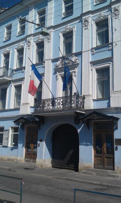 قنصلية فرنسا في سانت بطرسبرغ. الوظائف والحقوق